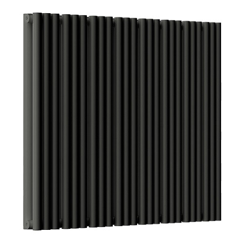Стальной трубчатый радиатор отопления Empatiko Takt S2-952-500 Coal Black