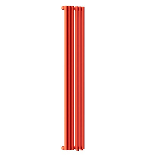 Стальной трубчатый радиатор отопления Empatiko Takt R1-232-2000 Scarlet Red
