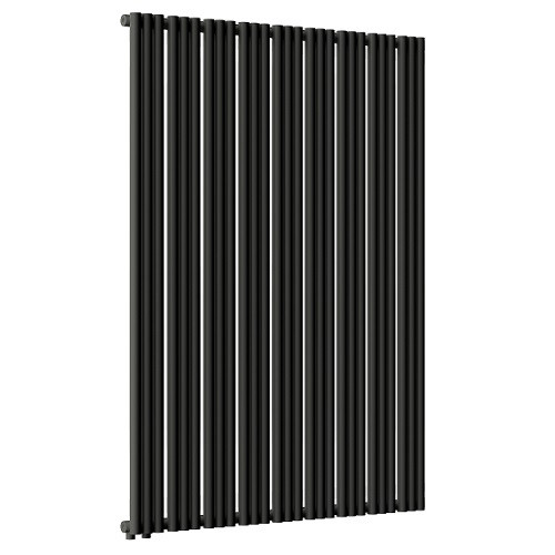 Стальной трубчатый радиатор отопления Empatiko Takt L1-1072-2000 Coal Black
