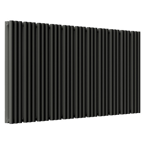 Стальной трубчатый радиатор отопления Empatiko Takt S2-1312-500 Coal Black 