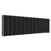Стальной трубчатый радиатор отопления Empatiko Takt LR2-2032-300 Coal Black Стальной трубчатый радиатор отопления Empatiko Takt LR2-2032-300 Coal Black