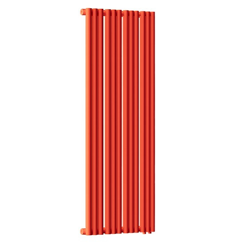 Стальной трубчатый радиатор отопления Empatiko Takt R1-472-2000 Scarlet Red