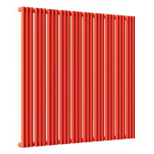 Стальной трубчатый радиатор отопления Empatiko Takt S1-1192-1750 Scarlet Red