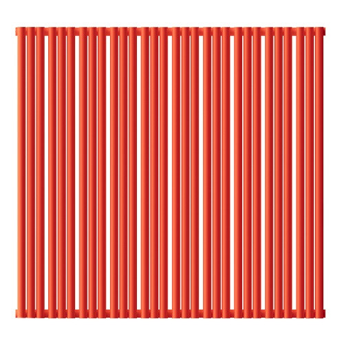 Стальной трубчатый радиатор отопления Empatiko Takt S1-1192-1750 Scarlet Red