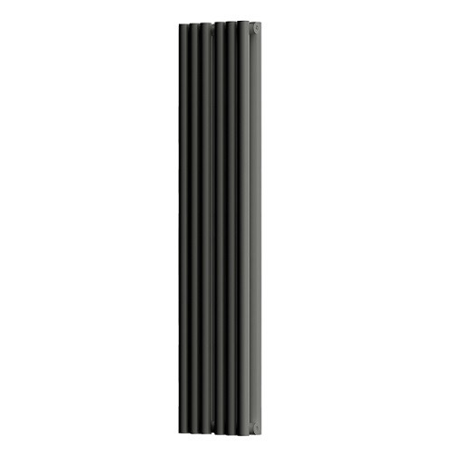 Стальной трубчатый радиатор отопления Empatiko Takt S2-232-1750 Coal Black