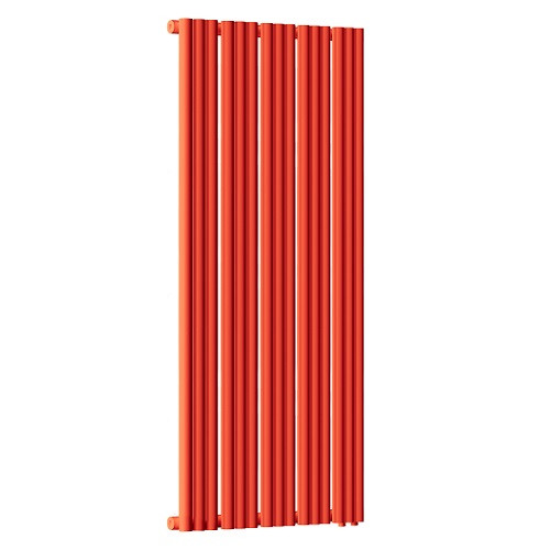 Стальной трубчатый радиатор отопления Empatiko Takt R1-592-2000 Scarlet Red