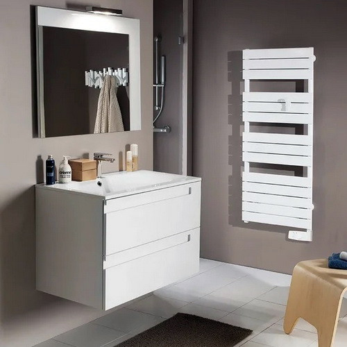 Электрический полотенцесушитель Atlantic ADELIS W 750W белый (Витринный экземпляр)