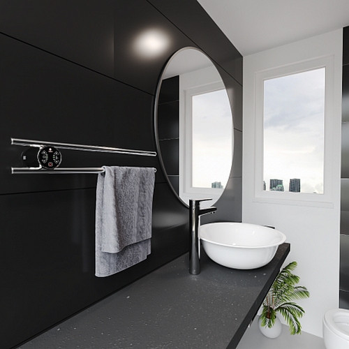 Электрическая полка П2 КРУГ 500х90