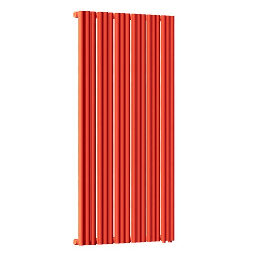 Стальной трубчатый радиатор отопления Empatiko Takt R1-712-2000 Scarlet Red