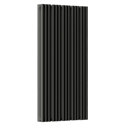 Стальной трубчатый радиатор отопления Empatiko Takt S2-592-1750 Coal Black 