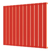Стальной трубчатый радиатор отопления Empatiko Takt S1-1432-1750 Scarlet Red
