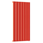 Стальной трубчатый радиатор отопления Empatiko Takt R1-832-2000 Scarlet Red