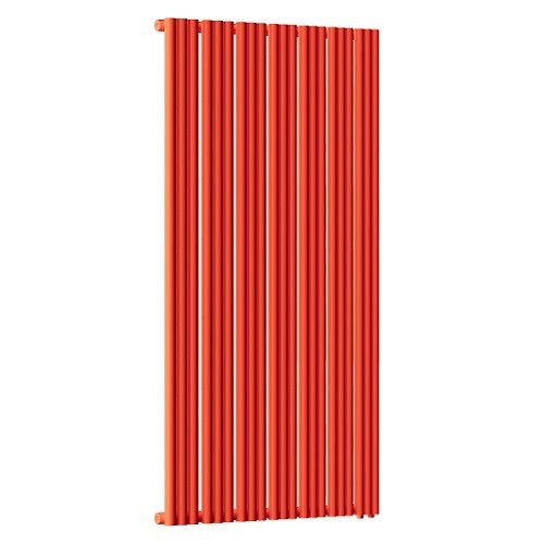 Стальной трубчатый радиатор отопления Empatiko Takt R1-832-2000 Scarlet Red