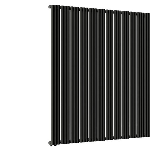 Стальной трубчатый радиатор отопления Empatiko Takt L1-1552-2000 Coal Black