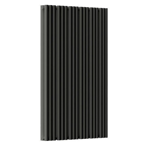 Стальной трубчатый радиатор отопления Empatiko Takt S2-712-1750 Coal Black
