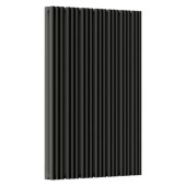 Стальной трубчатый радиатор отопления Empatiko Takt S2-832-1750 Coal Black 