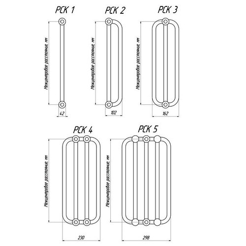 Стальной трубчатый радиатор отопления КЗТО РСК 3-300-32 Стальной трубчатый радиатор отопления КЗТО РСК 3-300-32