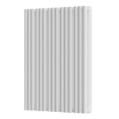 Стальной трубчатый радиатор отопления Empatiko Takt S2-592-500 Silk White Стальной трубчатый радиатор отопления Empatiko Takt S2-592-500 Silk White