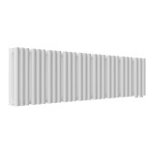 Стальной трубчатый радиатор отопления Empatiko Takt LR2-1072-200 Silk White 