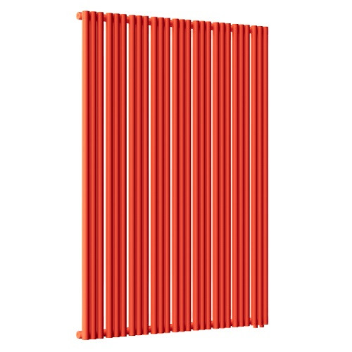 Стальной трубчатый радиатор отопления Empatiko Takt R1-1072-2000 Scarlet Red