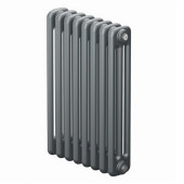 Стальной трубчатый радиатор отопления Rifar Tubog Ventil 3057 DV1 10 секций Титан