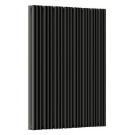 Стальной трубчатый радиатор отопления Empatiko Takt S2-952-1750 Coal Black