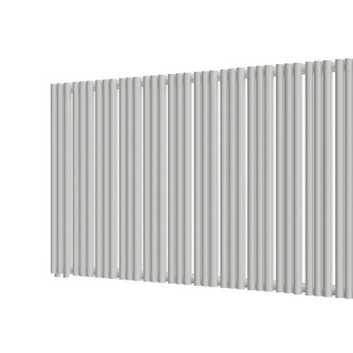 Стальной трубчатый радиатор отопления Empatiko Takt L1-1792-500 Cream Grey