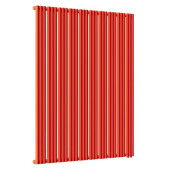 Стальной трубчатый радиатор отопления Empatiko Takt R1-1192-2000 Scarlet Red