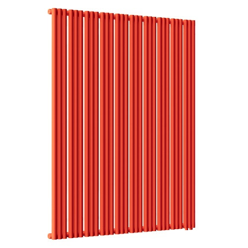 Стальной трубчатый радиатор отопления Empatiko Takt R1-1192-2000 Scarlet Red
