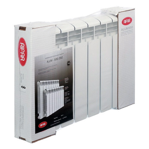 Алюминиевый радиатор отопления Rifar Alum 350 4 секции