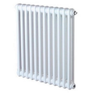 Стальной трубчатый радиатор отопления VELAR 2057 U 32 секции боковое подключение RAL 9016