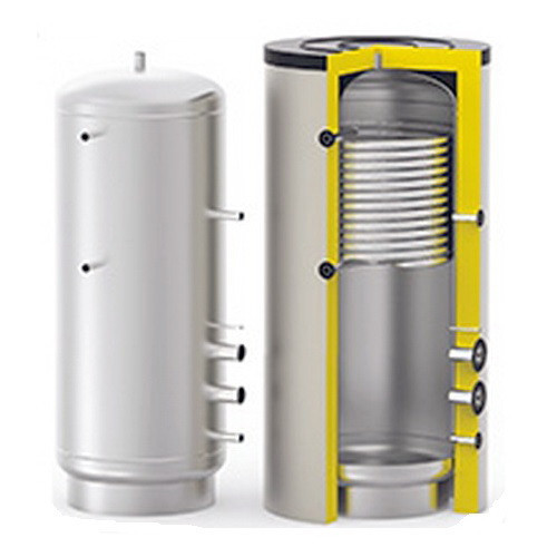 Промышленный накопительный напольный водонагреватель косвенного нагрева SDM HW СS 750 ER