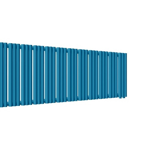 Стальной трубчатый радиатор отопления Empatiko Takt R1-1792-300 Evening Blue