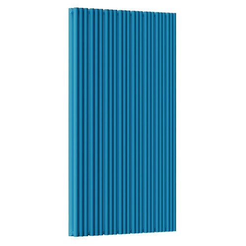 Стальной трубчатый радиатор отопления Empatiko Takt S2-1072-2000 Evening Blue