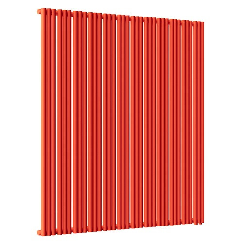 Стальной трубчатый радиатор отопления Empatiko Takt R1-1432-2000 Scarlet Red