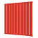 Стальной трубчатый радиатор отопления Empatiko Takt R1-1192-1750 Scarlet Red