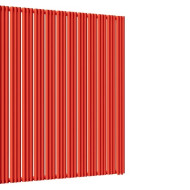 Стальной трубчатый радиатор отопления Empatiko Takt R1-1552-2000 Scarlet Red Стальной трубчатый радиатор отопления Empatiko Takt R1-1552-2000 Scarlet Red