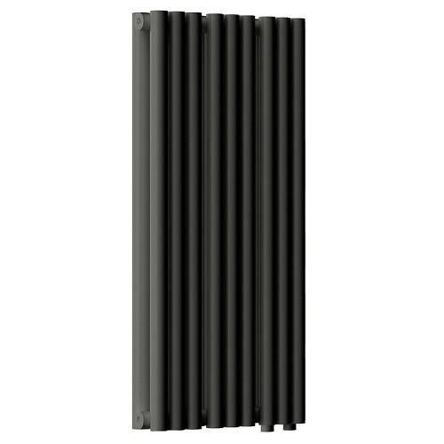 Стальной трубчатый радиатор отопления Empatiko Takt LR2-352-500 Coal Black