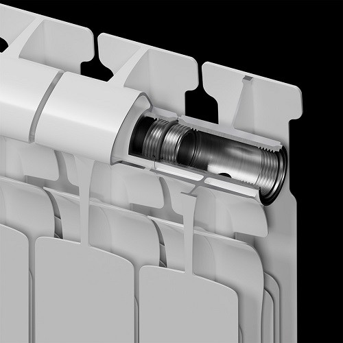 Биметаллический радиатор отопления Rifar EcoBuild 300 7 секций Биметаллический радиатор отопления Rifar EcoBuild 300 7 секций
