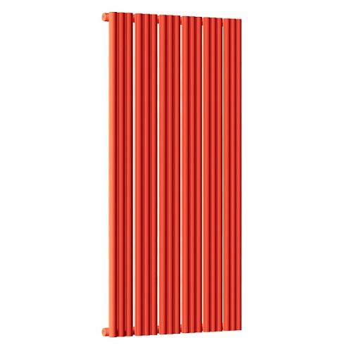Стальной трубчатый радиатор отопления Empatiko Takt S1-712-2000 Scarlet Red
