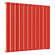 Стальной трубчатый радиатор отопления Empatiko Takt R1-1312-1750 Scarlet Red