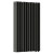 Стальной трубчатый радиатор отопления Empatiko Takt LR2-472-500 Coal Black