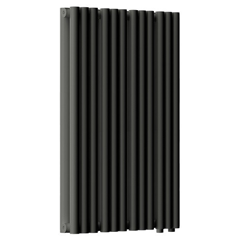 Стальной трубчатый радиатор отопления Empatiko Takt LR2-472-500 Coal Black