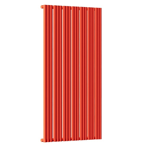 Стальной трубчатый радиатор отопления Empatiko Takt S1-832-2000 Scarlet Red