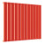 Стальной трубчатый радиатор отопления Empatiko Takt R1-1432-1750 Scarlet Red