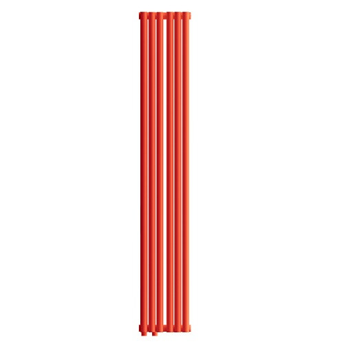 Стальной трубчатый радиатор отопления Empatiko Takt L1-232-2000 Scarlet Red Стальной трубчатый радиатор отопления Empatiko Takt L1-232-2000 Scarlet Red