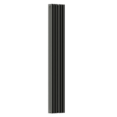 Стальной трубчатый радиатор отопления Empatiko Takt S2-232-2000 Coal Black
