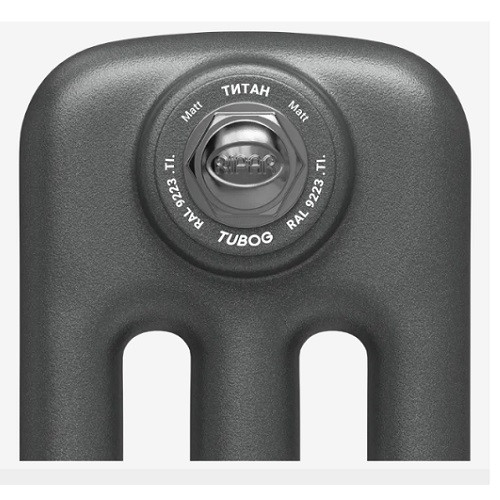 Стальной трубчатый радиатор отопления Rifar Tubog 3037 22 секции Титан