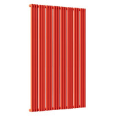 Стальной трубчатый радиатор отопления Empatiko Takt S1-952-2000 Scarlet Red