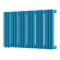 Стальной трубчатый радиатор отопления Empatiko Takt L1-712-300 Evening Blue